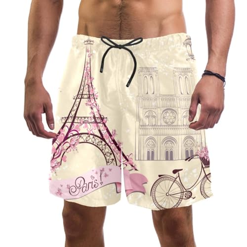 Short de bain homme au style cyclisme vintage idéal pour vos journées farniente au soleil