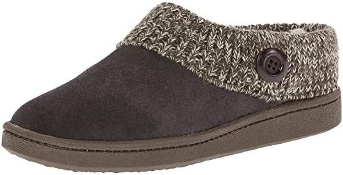 Clarks Women's, Sweater Collar Slipper Clog Grey 9 M