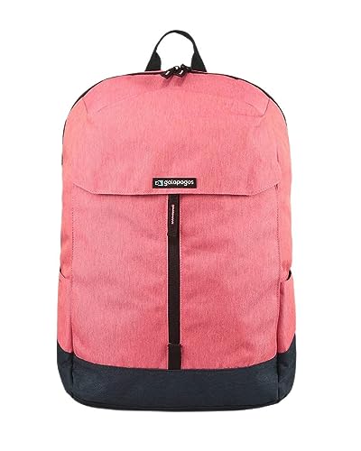 MOCHILA GALAPAGOS PENGUIN CORAL E AZUL MARINHO 20 LITROS
