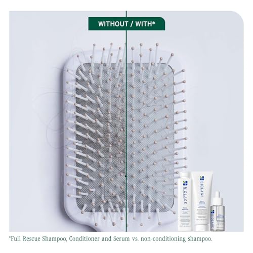 Image of Biolage Full Rescue Professional Conditioner to Reduce Hairfall and Breakage with Rosemary Oil and Niacinamide for 74% Less Breakage for All Hair Types Vegan and Cruelty-Free Treatment