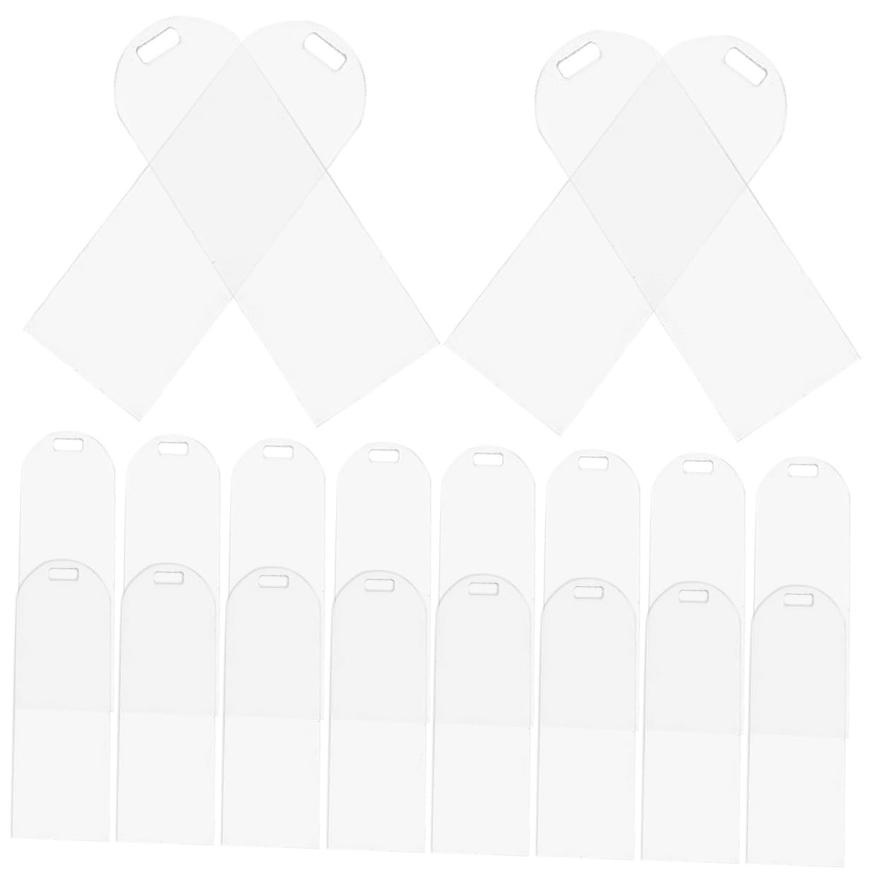 STOBOK 5 Set Di Segnalibri in Acrilico Ornamenti Creazione Di Segnalibri Da Lettura Per Pagine Di Libri 20 Pezzi*5