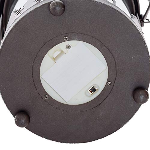 Bear Led Candle Lantern Lights Decorative - Large Round Glass Holder Table Top & Hanging Lantern For Indoor Outdoor By Pine Ridge | 3Aaa Battery Operated | Flameless | Halloween And Christmas #TOP3