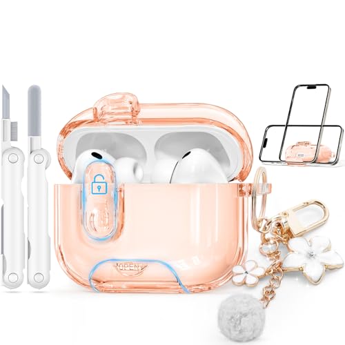 Image of for AirPods Pro 3 Case 2025 with Safety Lock,Desert Gold