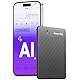 Kaiwutek Audio-Rekorder AI Professioneller tragbarer Sprachrekorder mit Handy Transkription Voice Recorder, Schwarz