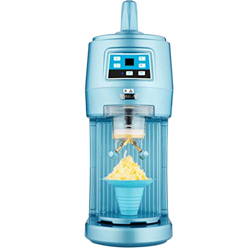 Elektrischer Eis-Rasierer, Schneekonus-Hersteller, Commerical Eis-Rasierer, 220v Elektrische Schneekegelmaschine | Stummschaltung, Timing-Bedienfeld,