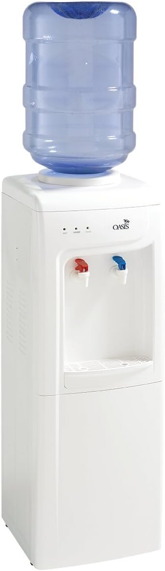 OASIS White Floor Standing Water Cooler, 504818C - BY90