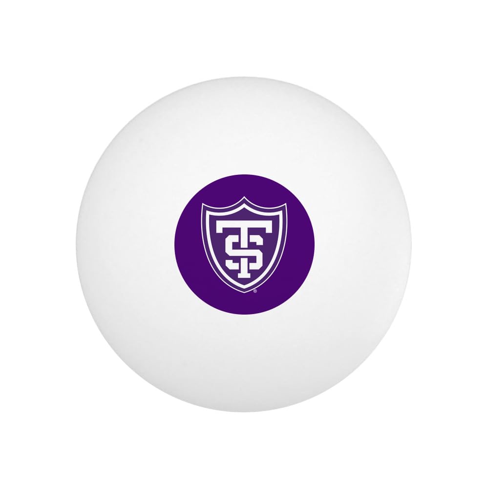 GRAPHICS & MORE University of St. Thomas Primary Logo Novelty Table Tennis Ping Pong Ball 12 Pack with Storage Bag
