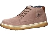 Type de produit : Bottines Matériau supérieur : Cuir Matériau intérieur : Textile Type de fermeture : A lacets et à zip Type de talon : talon plat Type de bout : bout rond Hauteur de talon : talon
