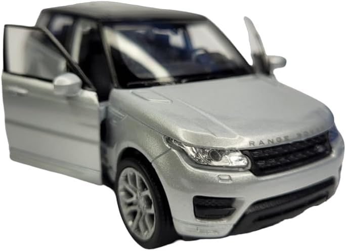 Miniatura Carrinho de Ferro Range Rover Sport Brasileiro (cinza)