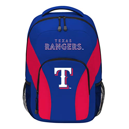 Officially Licensed MLB Texas Rangers "Draft Day" Backpack, 18", Blue