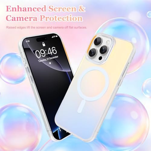 Coque iPhone 16 Pro Max antichoc irisée résolvant le manque de style - 2