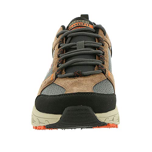 Image of Skechers Relaxed Fit Oak Canyon Mens Sneakers Brown /Black 13 EWW, Brown, 13 X-Wide