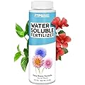 Water Soluble Fertilizer, Complete Liquid Water Soluble Plant Food, 8 oz (250mL)