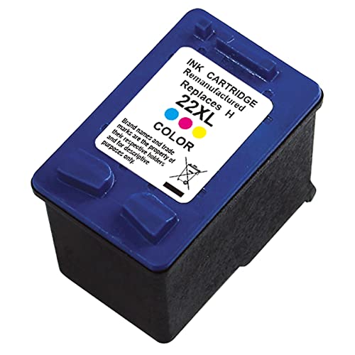 CARTUCCIA COMPATIBILE PER HP 21 XL + 22 XL NERO e