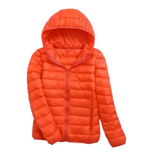Opilroyn Doudoune pour femme, Doudoune légère avec zip, Doudoune à manches longues - Doudoune rembourrée en plumes, Doudoune pliable pour la pêche en...