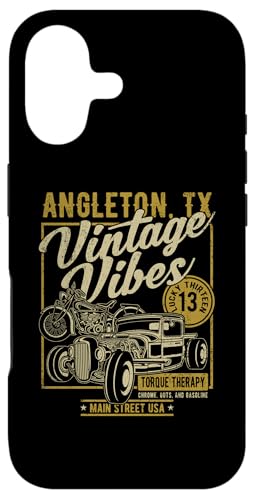 Angleton Texas USA Vibes �z�b�g���b�h�ƃI�[�g�o�C�f�U�C�� �X�}�z�P�[�X iPhone 17 �p