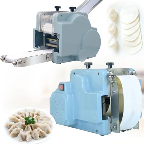 Maszyna do robienia skórek do pierogów, ze stali nierdzewnej, do ravioli, pierogów, sajgonek, momo i pierogów, do użytku komercyjnego 120 W