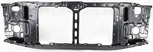 Evan-Fischer Radiator Support Assembly Compatible with 1998-2004 Chevrolet S10 Black Steel