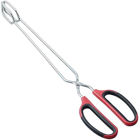 HINMAY 16-Inch Stainless Steel Scissor Tongs Cover