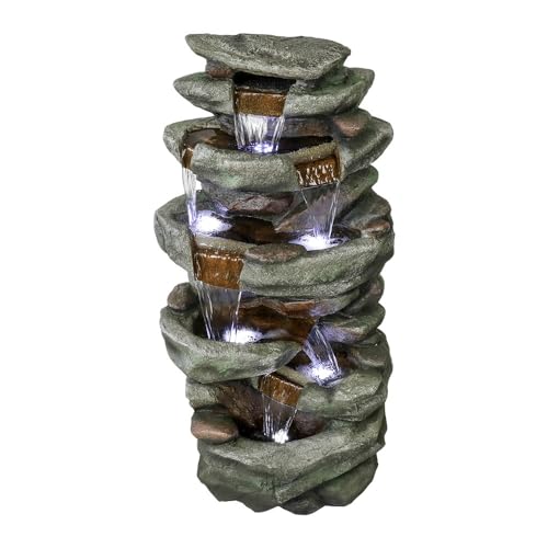 Sunjet 40.5 Inch High Rocks Outdoor Water Fountain thumb #6