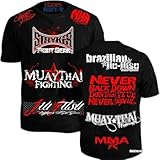 Mmacustoms Stryker Signature Walk Out Shirt Never Tapout