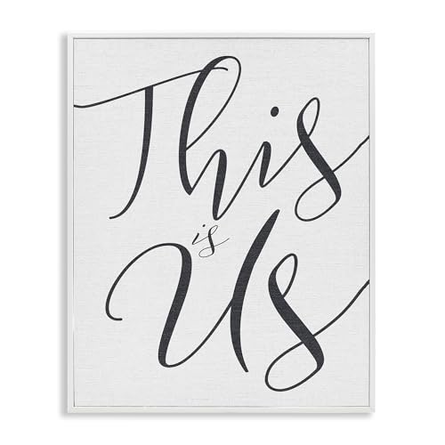 Stupell Industries This Is Us Typography, Design by Daphne Polselli