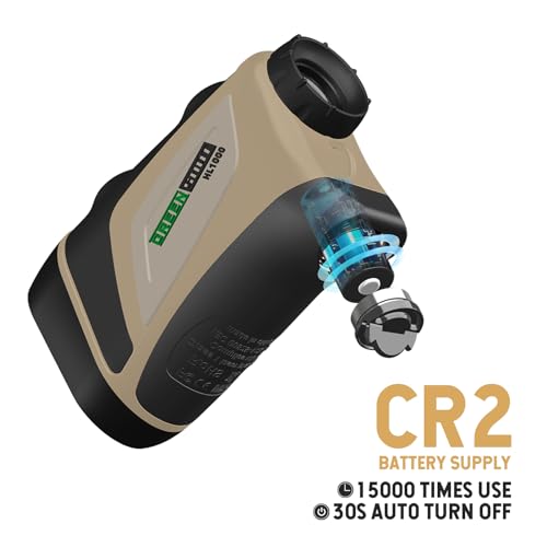 Green Shot Hl1000 Hunting Rangefinder, 1200Y Laser Range Finder 6X Magnification, Distance/Angle/Speed/Multi-Functional Waterproof Rangefinder With Portable Case thumb #6