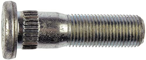 Dorman 610-282 Front 9/16-18 Serrated Wheel Stud - 0.655 in. Knurl, 2-3/32 in. Length Compatible with Select Chevrolet/GMC Models, 10 Pack (Made in USA)