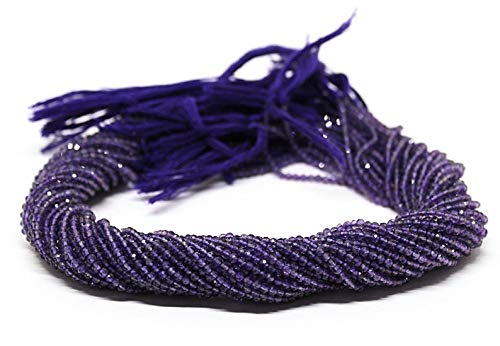 Perles améthyste facettées 3mm pour créer vos bijoux bohèmes chics