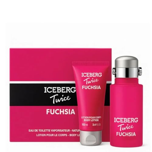 ICEBERG Twice Fuchsia For Her Set (Eau de Toilette 125ml + Body Lotion 100ml)