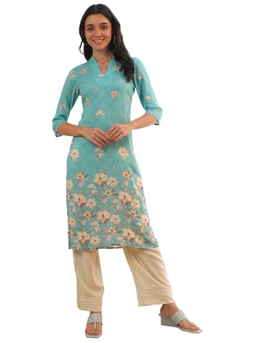 Image of Aurelia Women's Printed Straight Kurta