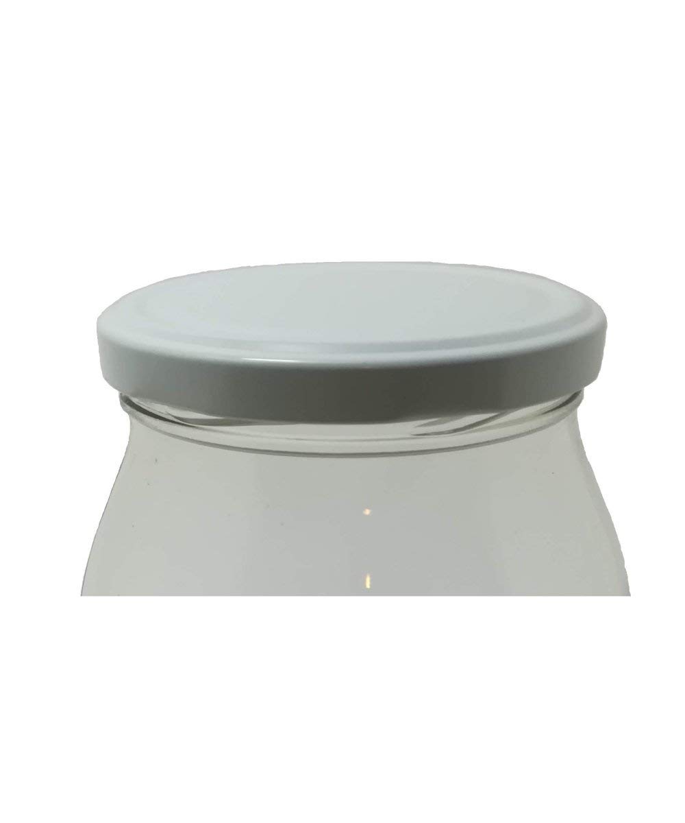 generico 40 Barattoli in Vetro per Salsa e pelati 580 ml con Tappo
