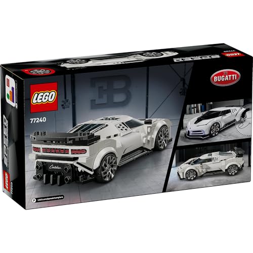 Image of LEGO Speed Champions Bugatti Centodieci Hyper Sports Car Toy 77240 Building Blocks Toys for 9+ Gift for Boys and Girls