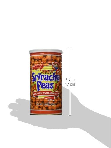 Miniatura 3 de Hapi Snacks - Guisantes Sriracha Picantes - Guisantes Verdes Recubiertos de Ajo Chile Peso Neto 9