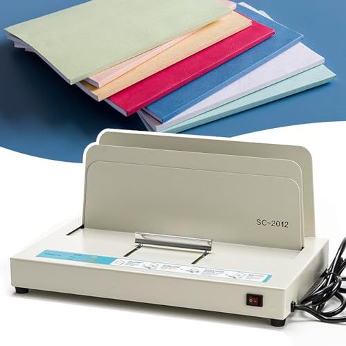 Machine à relier à chaud électrique pour la reliure de documents, épaisseur 50 mm, kit de reliure thermique pour formats A3, A4 et A5