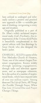 Hardcover The Twenty-Third Psalm: An Interpretation Book