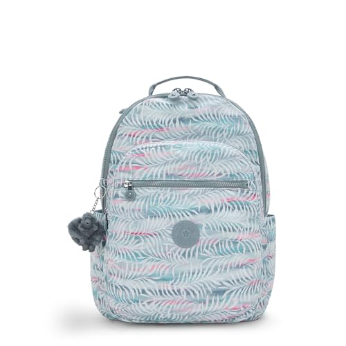 Image of Kipling Women's Seoul Prt 15 inch Laptop Backpack, Durable, Roomy with Padded Shoulder Straps, Built-In Protective Sleeve