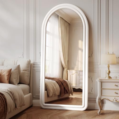 Image of Koonmi 71 inchx32 inch Arched Full Length Mirror, Floor Mirror with Stand