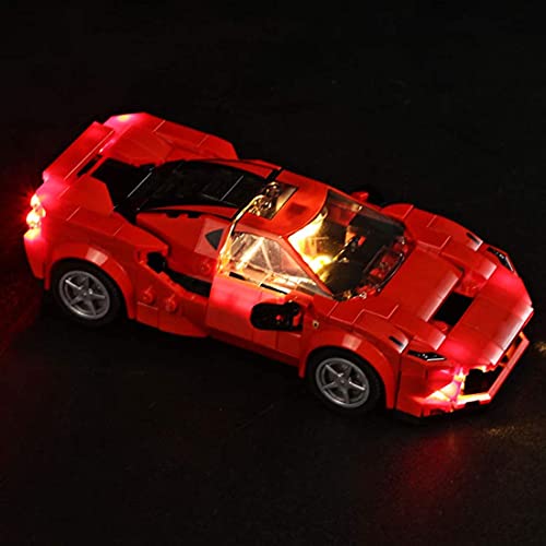 Licht-Set für Speed Champions – LED-Leucht-Kit Beleuchtungs-Kit kompatibel mit Lego 76895 (Lego Set nicht im… – Bild 4