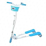 Der Roller ist mit Vorderradbremsen und Hinterradflügelpedalen ausgestattet, die den Gewohnheiten der Kinder entsprechend doppelten Schutz bieten können. Es ist wichtig, die Geschwindigkeit Ihres Kindes zu kontrollieren.