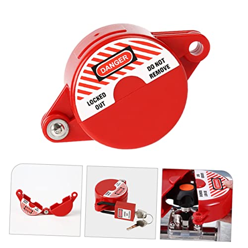 2 peças de dispositivo de bloqueio de válvula de propano plugue de bloqueio de maçaneta de porta dis