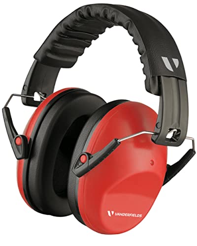 Image of Kids Noise Canceling Headphones - 31 dB (2K Hz) - Ear Protection Earmuffs | Vanderfields' earmuffs protect child's hearing with certified noise-cancellation, soft ear cushions, and adjustable headband