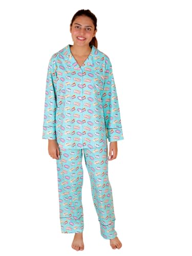 Image of The Mom Store Womens Pajama Set Comfortable Sleepwear Includes Shirt & Pant