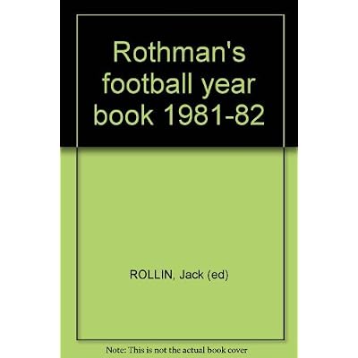 Rothman's football year book 1981-82