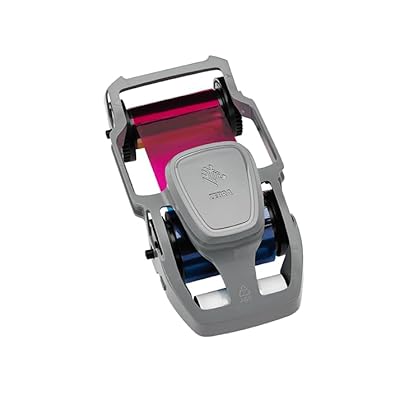 Zebra 800300-350 Color Ribbon - YMCKO - 200 Prints with Volty ID Software Demo Card for ZC300 Printers