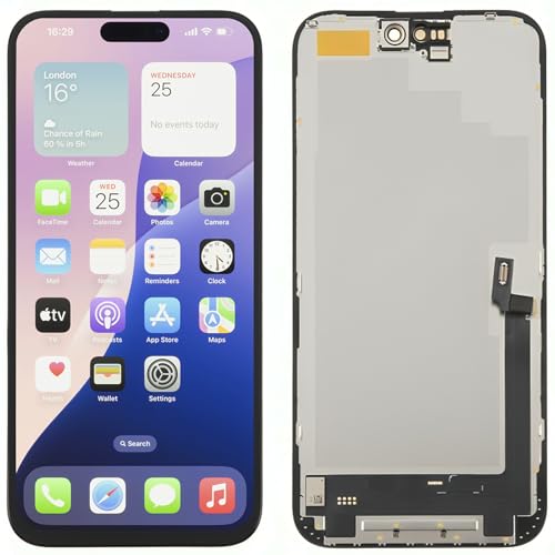 Écran iPhone 16 Plus OLED haute luminosité pour un affichage extérieur parfait