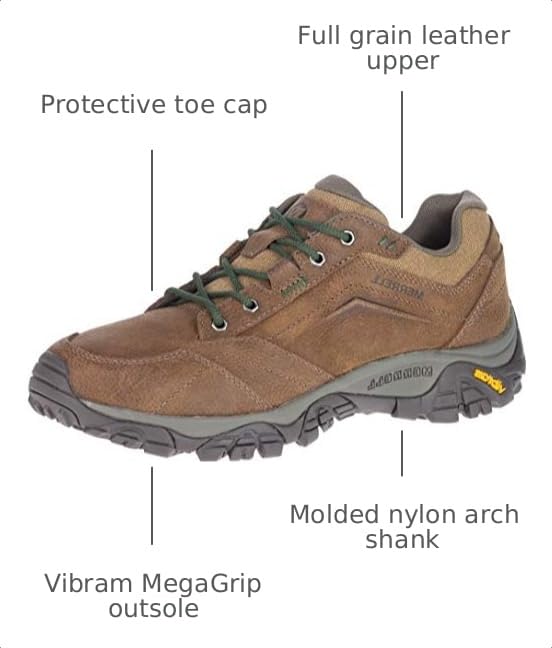 Image of Merrell Men's Adventure Lace Waterproof Hiking Shoe