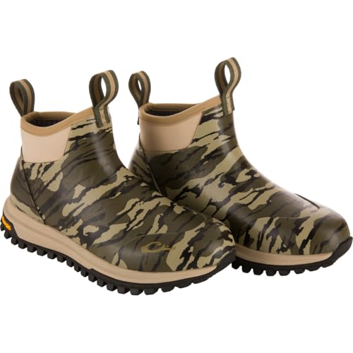 Best Boots for Waterfowl Hunting: Top Picks Reviewed 15 Drake Waterfowl Offroad Rubber Deck Boots Original Bottomland Boot Size 10