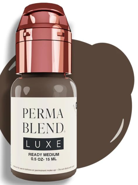 PermaBlend Pigments LUXE Professional Lip Color For Permanent Makeup (Ready Medium) 15ml,1/2oz-image-30