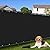 Cisvio 4ft x50ft Privacy Screen Fence 90% Blockage Heavy Duty Protective Covering Mesh Fencing for Outdoor Patio Pool Balcony Black